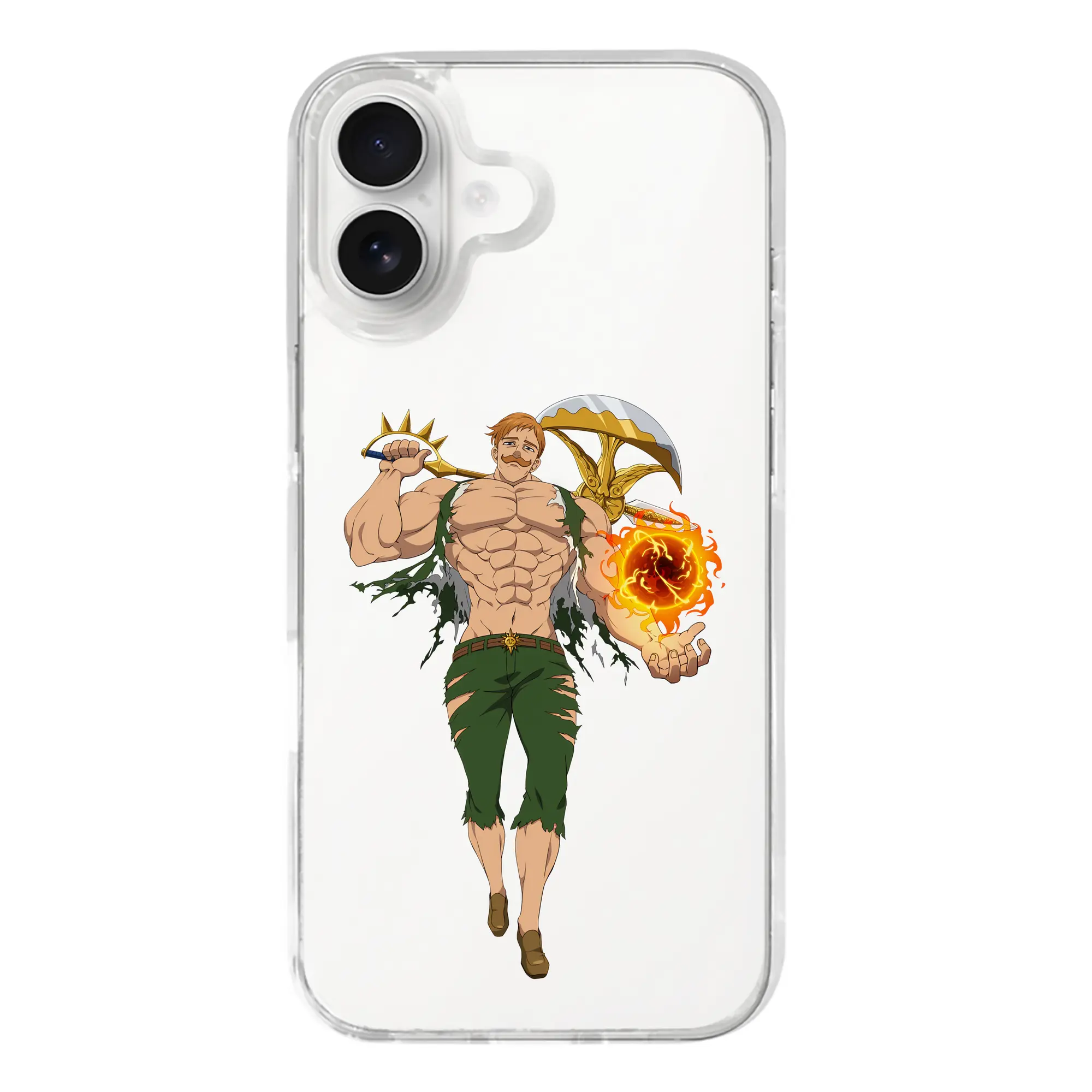 七つの大罪 グッズ エスカノール - iPhone 17シリーズ 透明スマホケース – 薄型・耐衝撃・精密フィット保護カバー